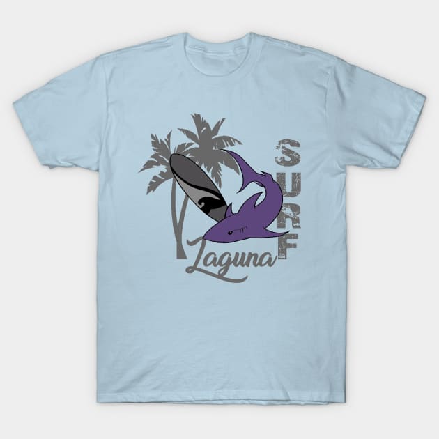 Surf Laguna T-Shirt by valentinahramov